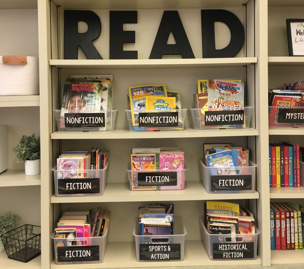 How to Organize a Classroom Library