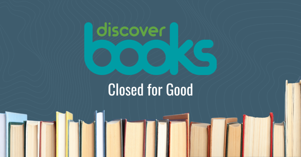 Discover Books Closed for Good