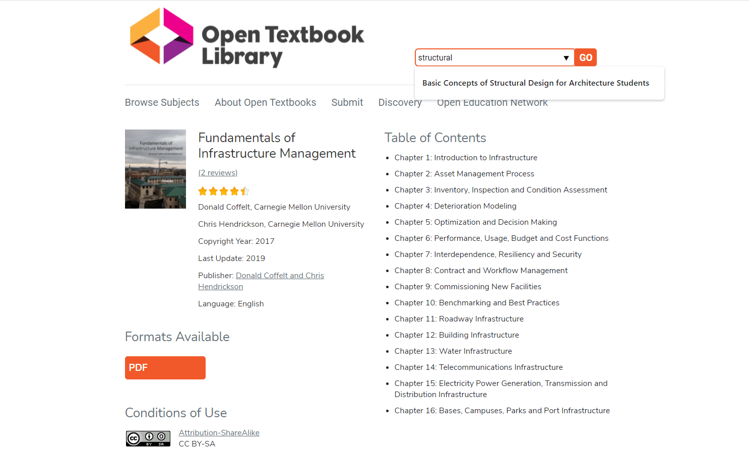 open textbook library - free textbook sample 